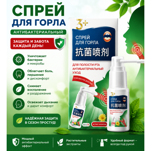 Спрей в горло от ангины для взрослых